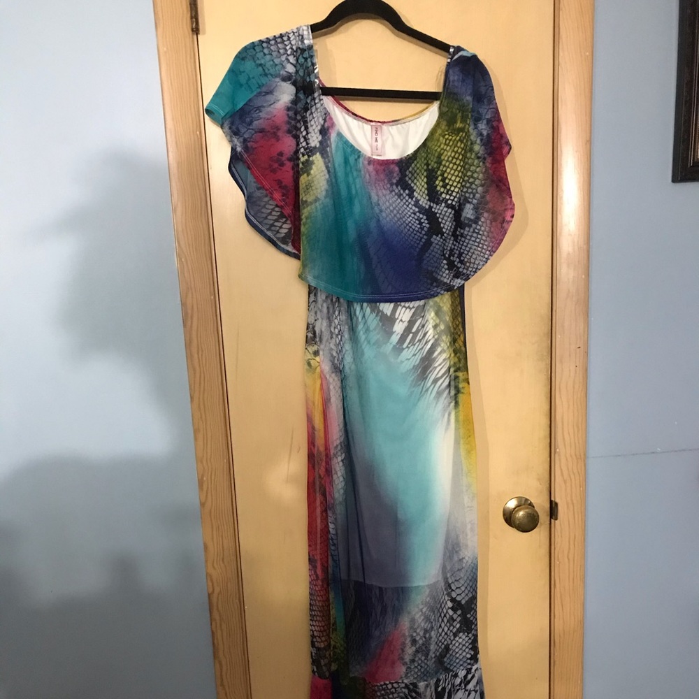 Maxi Mermaid Dress off shoulder